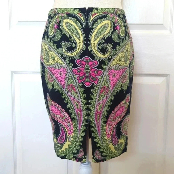 INC International Concepts Paisley Skirt - Picture 4 of 4